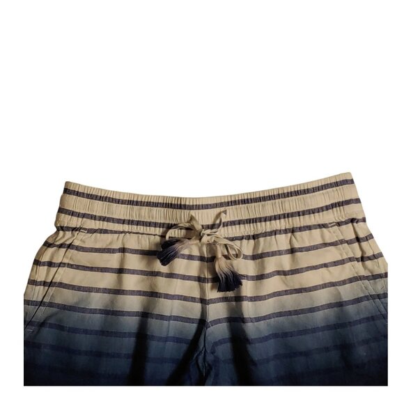 Vineyard Vines Linen Shorts Women's Size XXS Blue White Drawstring Waist Pockets - Picture 6 of 6